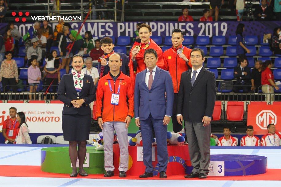 Đinh Phương Thành chia sẻ bí quyết đánh bại nhà VĐTG Carlos Yulo