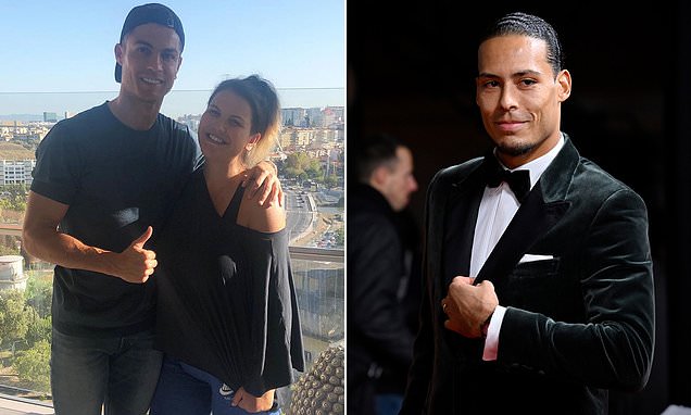 Chị gái Ronaldo trút giận dữ vào Van Dijk về Quả bóng vàng