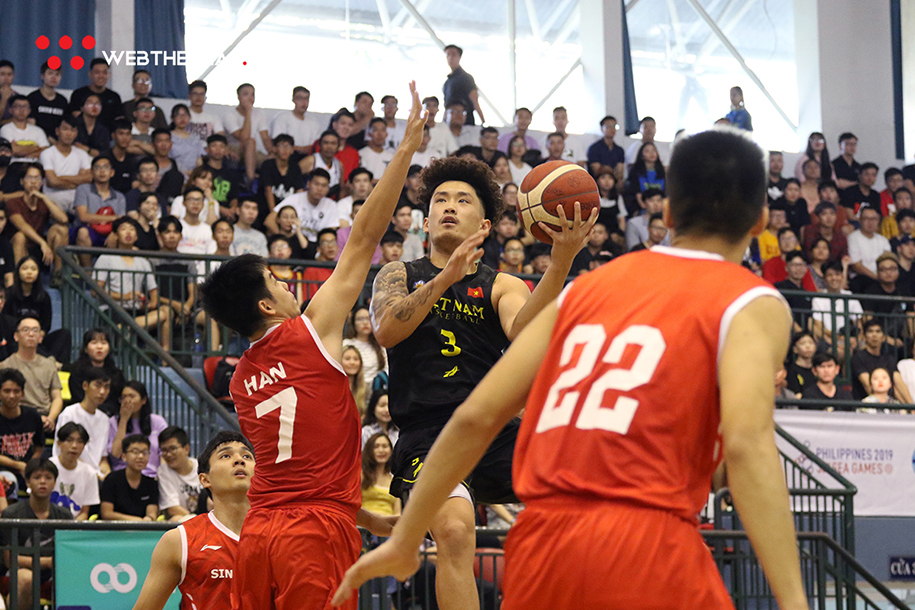 Lịch thi đấu bóng rổ SEA Games 30 ngày 5/12: "Chung kết" Việt Nam vs Singapore