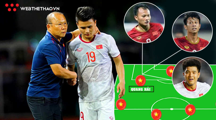 Mất Quang Hải, HLV Park Hang-seo sẽ dùng phương án nào để hạ Thái Lan?