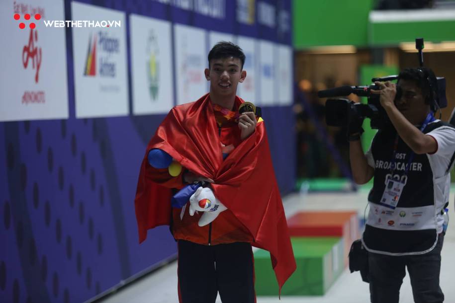 Trực tiếp SEA Games 30 hôm nay 4/12: Đinh Phương Thành giành cú đúp HCV