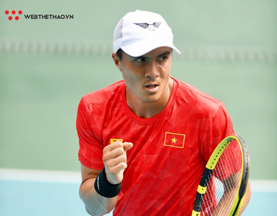 Ch&ugrave;m ảnh Daniel Nguyễn v&agrave; L&yacute; Ho&agrave;ng Nam viết n&ecirc;n lịch sử khi lọt v&agrave;o CK đơn nam tennis SEA Games 30