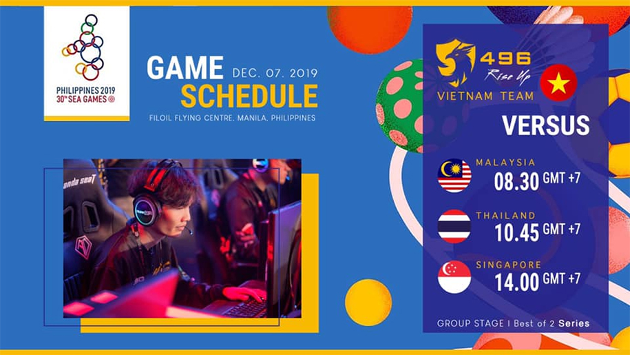 Lịch thi đấu Esports SEA Games 30 7/12: Liên Quân và Dota 2 ra quân