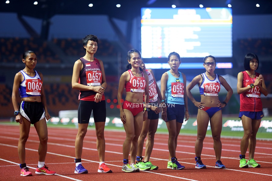 Điền kinh SEA Games 30 khởi tranh, Hồng Lệ xuất trận săn huy chương marathon Điền kinh SEA Games 30 khởi tranh, Hồng Lệ xuất trận săn huy chương marathon