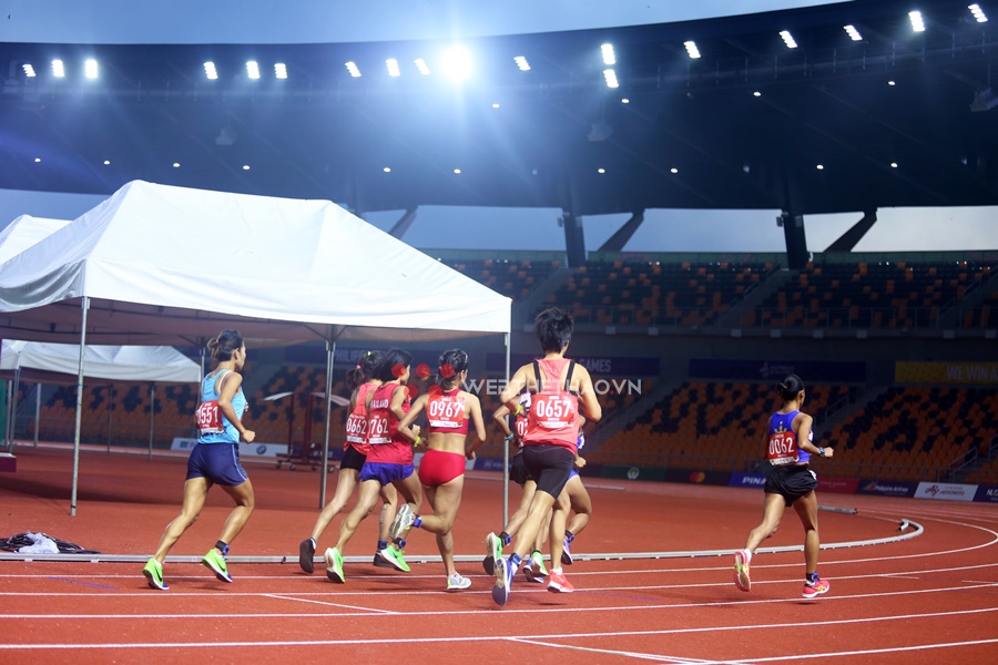 Điền kinh SEA Games 30 khởi tranh, Hồng Lệ xuất trận săn huy chương marathon Điền kinh SEA Games 30 khởi tranh, Hồng Lệ xuất trận săn huy chương marathon