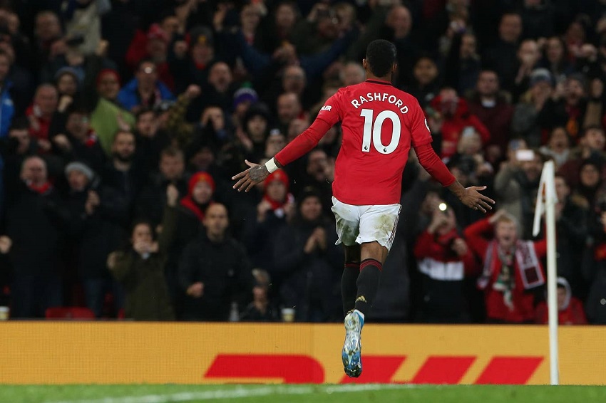 Rashford trước cơ hội vượt số bàn thắng với MU khi đụng độ Man City