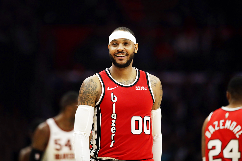 Tưởng thưởng xứng đáng: Carmelo Anthony chính thức nhận hợp đồng cả mùa với Blazers
