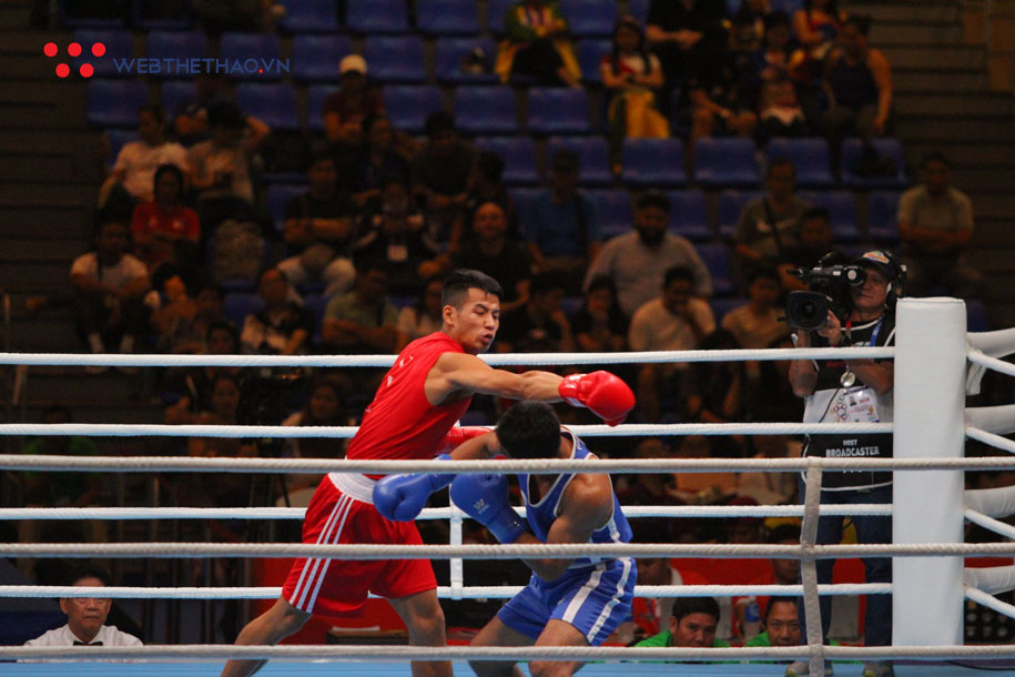 Boxing SEA Games 30: Võ sĩ trẻ Nguyễn Mạnh Cường mở màn pha KO đầu tiên cho Việt Nam Boxing SEA Games 30: Võ sĩ trẻ Nguyễn Mạnh Cường mở màn pha KO đầu tiên cho Việt Nam