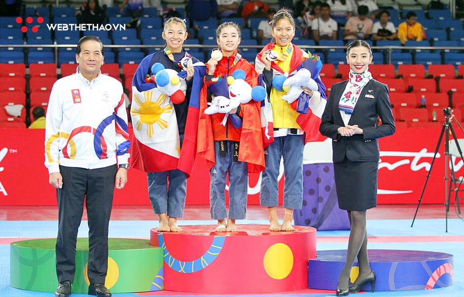 Nguyễn Thị Mộng Quỳnh giành tấm HCV SEA Games đẹp như mộng khiến CĐV Phillippines chết lặng