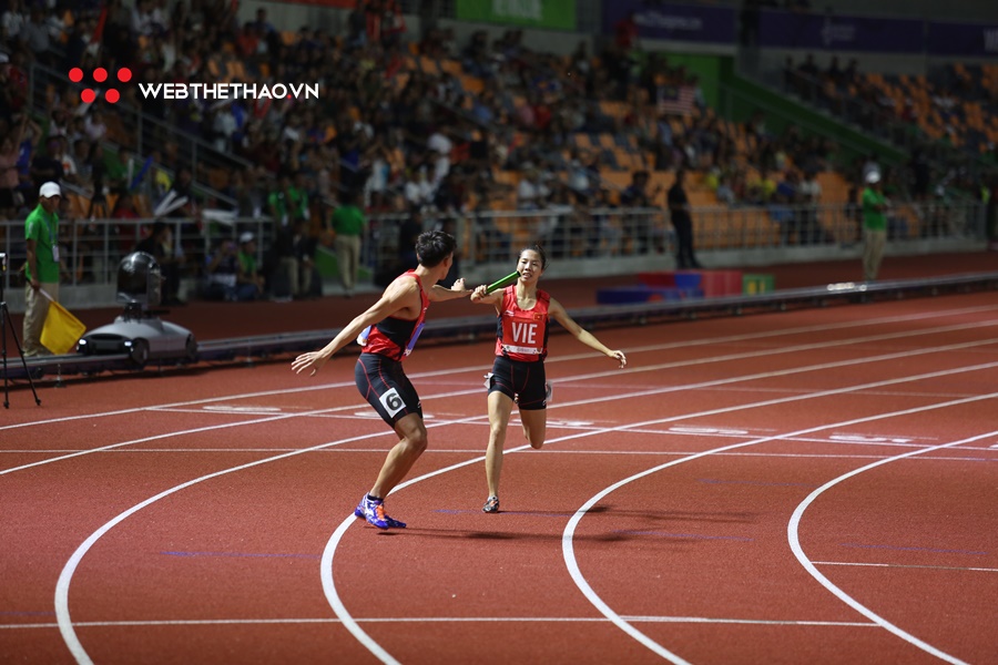 Hai “nhân tố bí ẩn” của đội chạy 4x400m hỗn hợp giành kỳ tích vàng SEA Games 30 là ai?