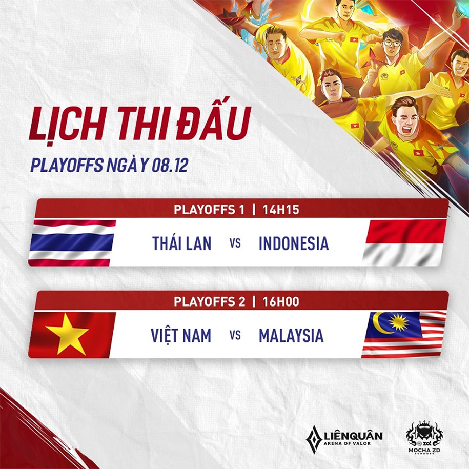 Esports SEA Games 30 ngày 8/12: Liên Quân đã chắc chắn có Huy Chương