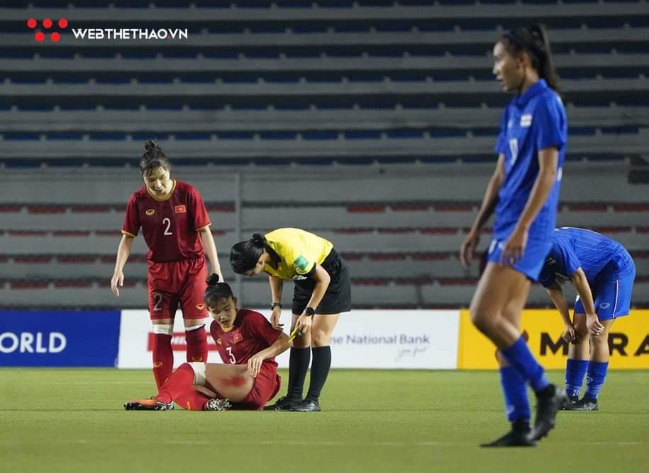 ĐT nữ Việt Nam nén đau, đánh bại ĐT nữ Thái Lan tại chung kết SEA Games 30
