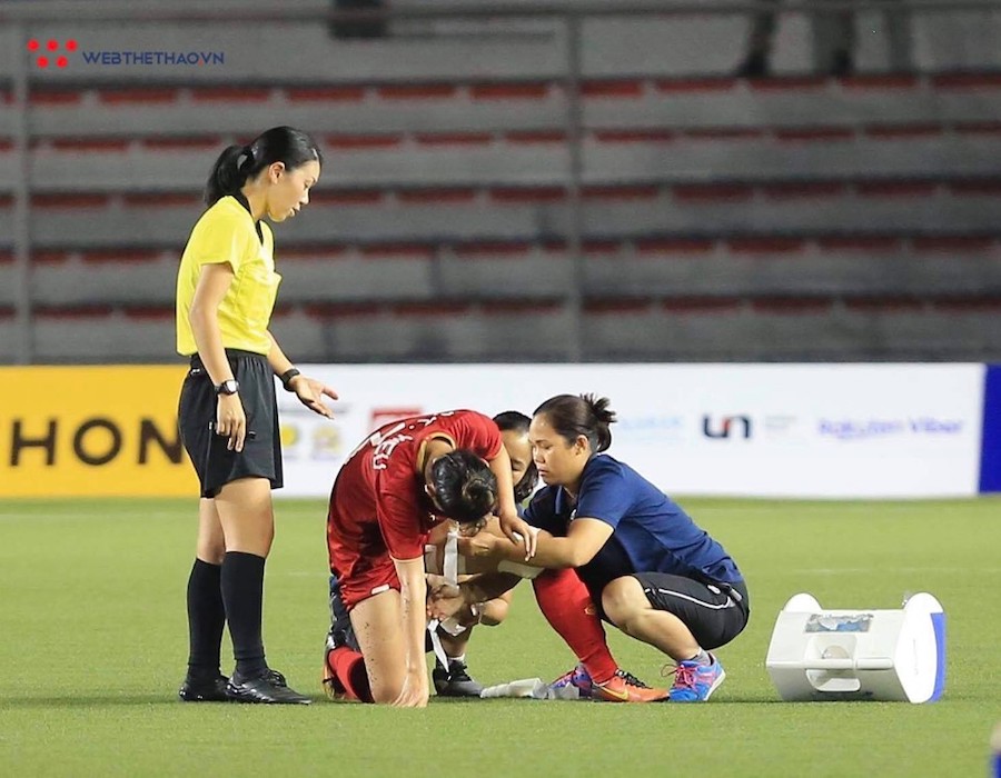 ĐT nữ Việt Nam nén đau, đánh bại ĐT nữ Thái Lan tại chung kết SEA Games 30