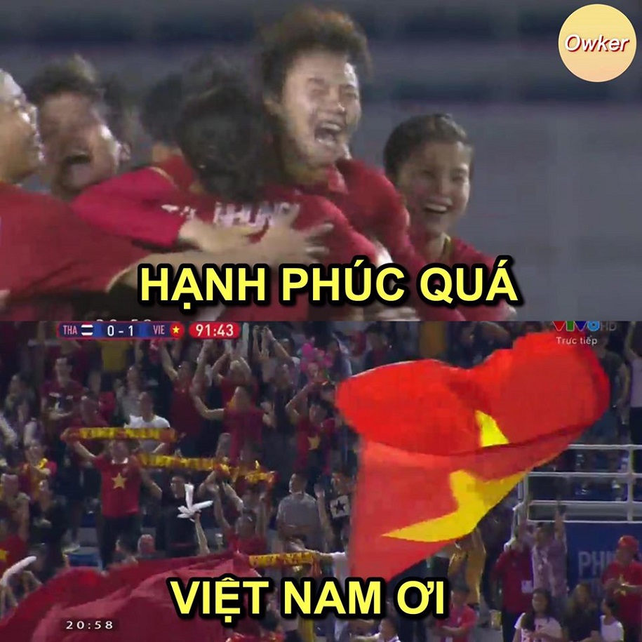 Ảnh chế: Những chiến binh của ĐT nữ Việt Nam đã giành HCV SEA Games 30