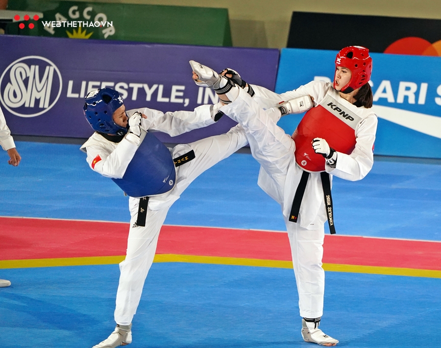 Nữ VĐV Taekwondo Campuchia gây sốt với vẻ đẹp như hoa hậu