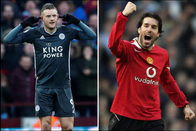 Vardy cân bằng kỷ lục ghi bàn của huyền thoại MU với Leicester