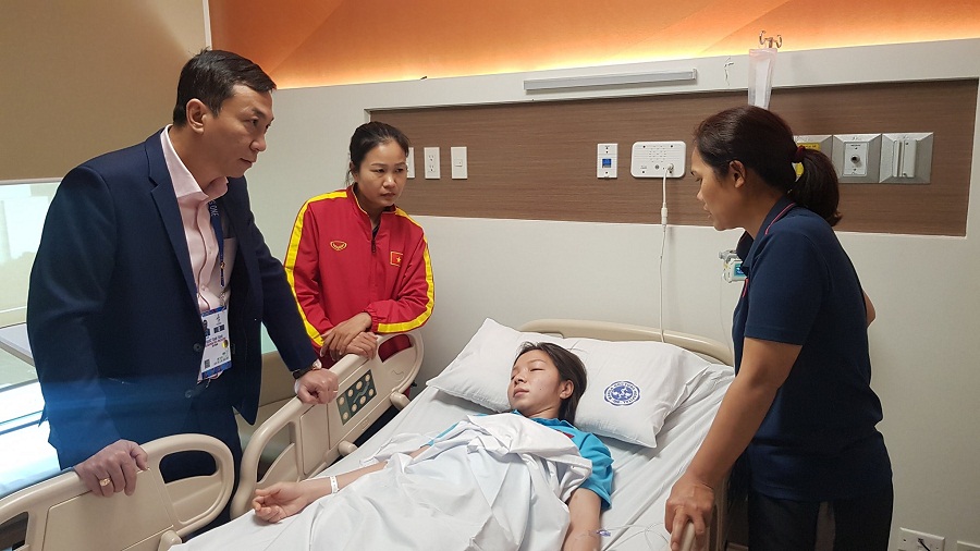 Tuyển thủ nữ Việt Nam nhập viện vì kiệt sức sau tấm HCV tại SEA Games 30