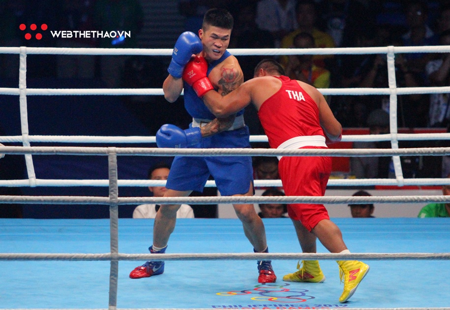 Cận cảnh trận chung kết hạng 81kg Boxing Trương Đình Hoàng bị xử thua với tỷ số khó tin