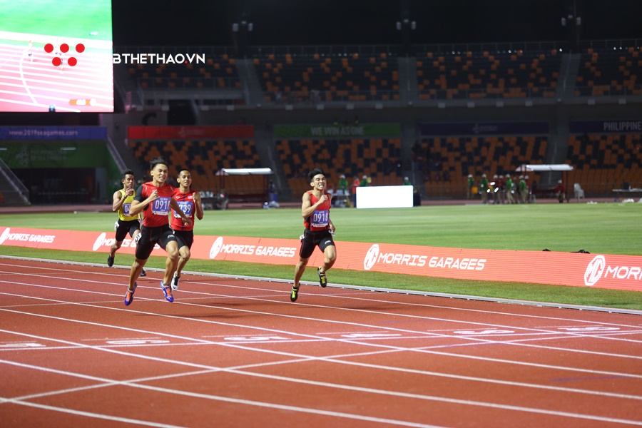 “Măng non” của Quách Công Lịch giành HCV 400m đầy cảm xúc ngay lần đầu dự SEA Games