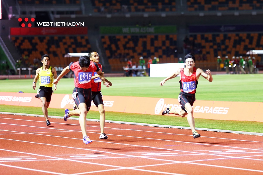 “Măng non” của Quách Công Lịch giành HCV 400m đầy cảm xúc ngay lần đầu dự SEA Games