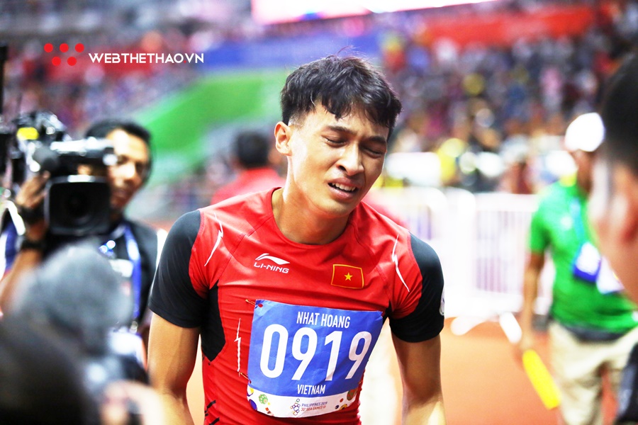 “Măng non” của Quách Công Lịch giành HCV 400m đầy cảm xúc ngay lần đầu dự SEA Games