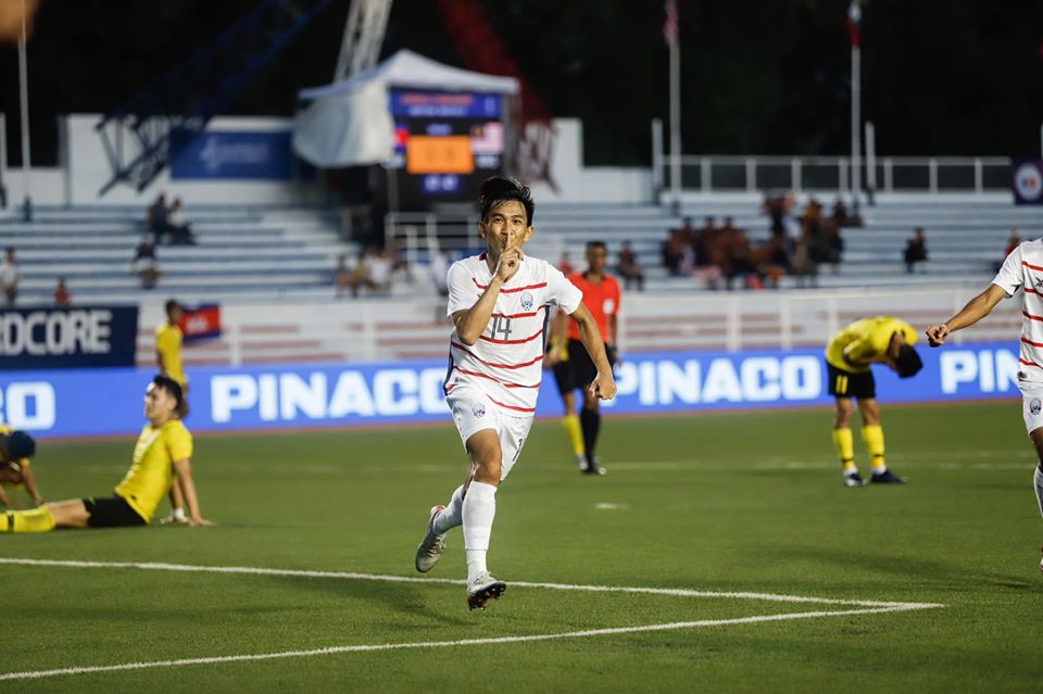 Keo Sokpheng: Niềm hy vọng tranh huy chương đồng bóng đá nam SEA Games 30 của U22 Campuchia