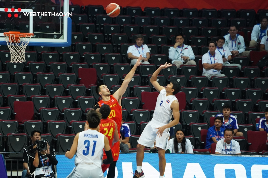 Kết quả bóng rổ SEA Games 30 ngày 09/12: Việt Nam tan giấc mộng Vàng
