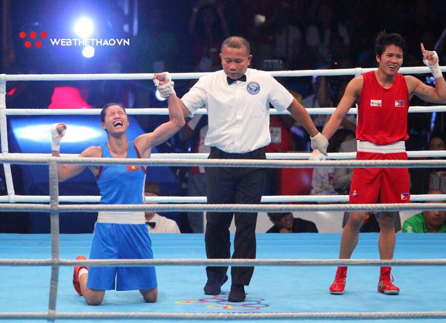 Nguyễn Thị Tâm mở màn HCV Boxing SEA Games