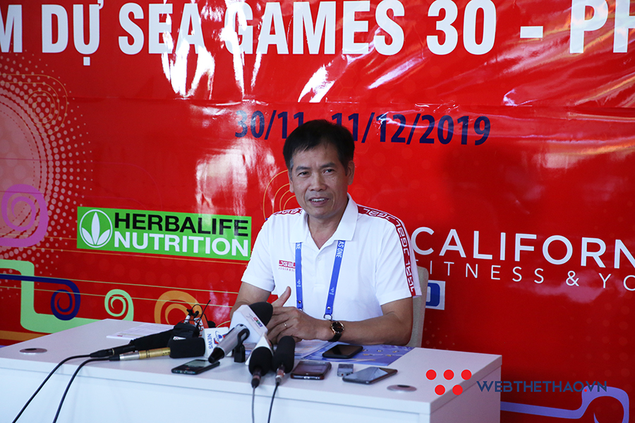 Trưởng đoàn TTVN Trần Đức Phấn: “Thành tích của Ánh Viên và Tú Chinh ở SEA Games 30 rất xuất sắc”
