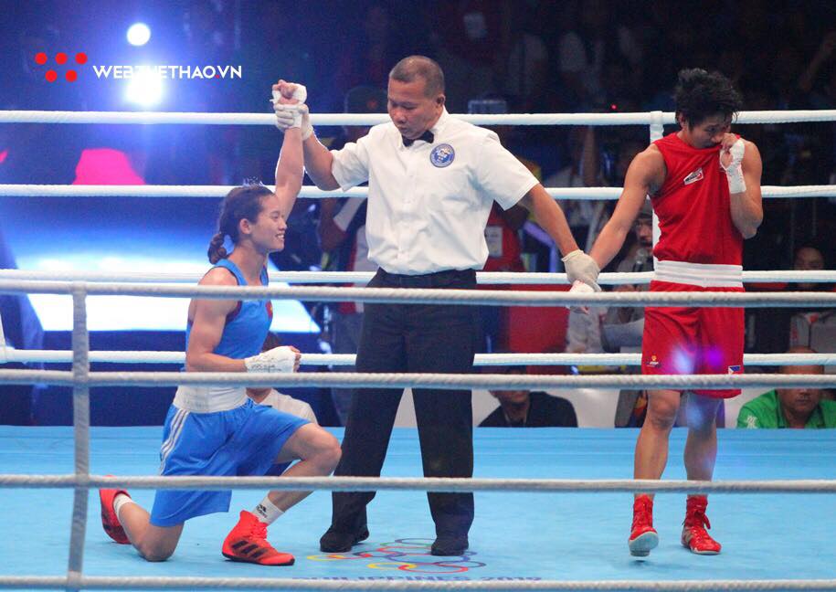 Nguyễn Thị Tâm mở màn HCV Boxing SEA Games Nguyễn Thị Tâm mở màn HCV Boxing SEA Games