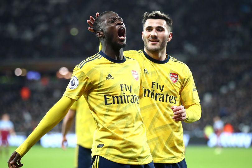 CĐV Arsenal phát cuồng về Nicolas Pepe ở màn ngược dòng trước West Ham