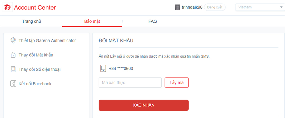 Cách đổi mật khẩu Liên quân Mobile Garena: Những điều cần biết