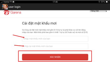 Cách đổi mật khẩu Liên quân Mobile Garena: Những điều cần biết
