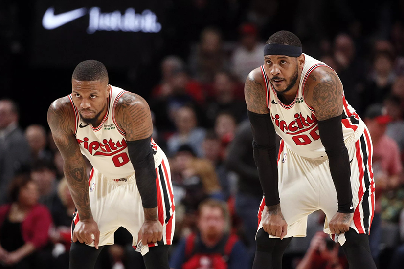 Carmelo Anthony và chuyến trở về Denver không êm đẹp cùng Portland Trail Blazers