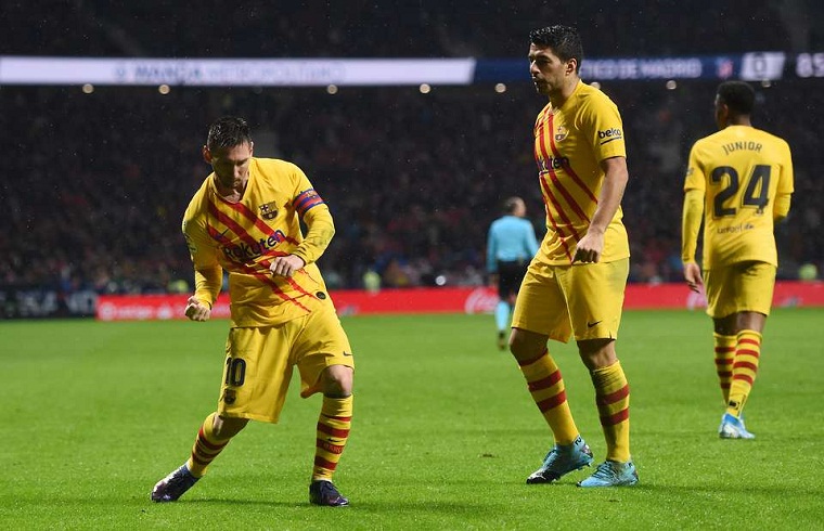 Suarez được hưởng lợi nhờ sự kết nối kinh ngạc với Messi Suarez được hưởng lợi nhờ sự kết nối kinh ngạc với Messi