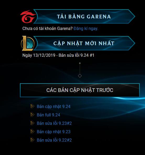 Không cập nhật được LMHT: Lý do và cách sửa lỗi