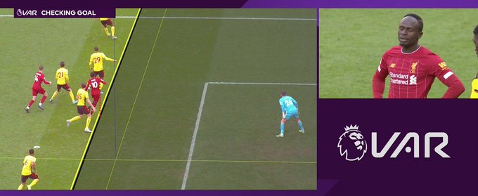 CĐV Liverpool tố công nghệ VAR "cướp" bàn thắng của Mane vào lưới Watford