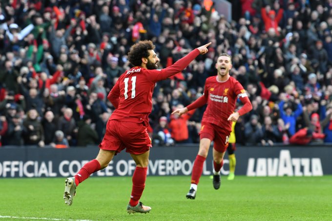 Salah vượt xa Suarez và Torres với cú đúp cho Liverpool trước Watford