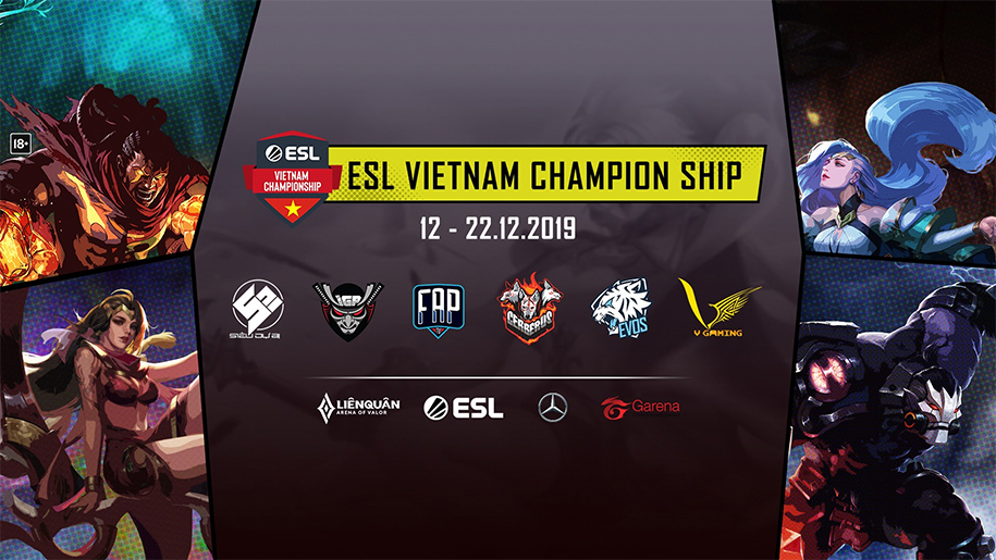 Kết quả ESL Vietnam Championship Liên Quân Mobile ngày 3
