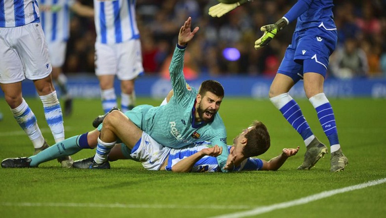 Barca kháng cáo công nghệ VAR khiến họ mất oan phạt đền và hòa Real Sociedad