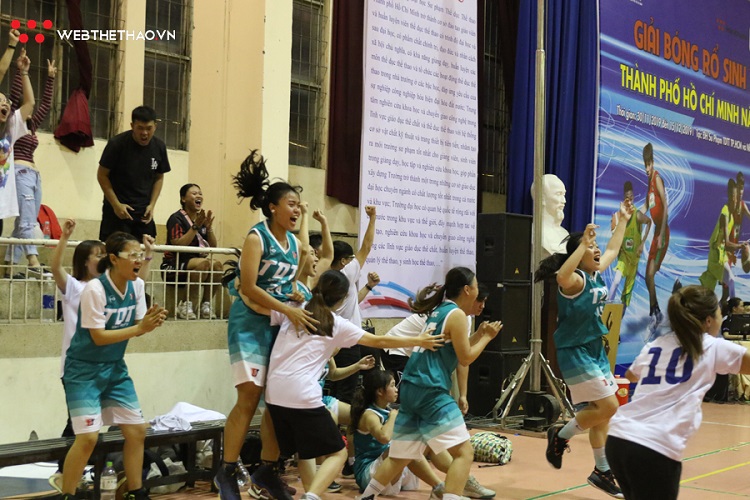 Đội bóng rổ nữ Tôn Đức Thắng lên ngôi vô địch giải bóng rổ sinh viên Tp.Hồ Chí Minh 2019