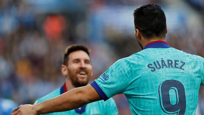 Suarez được hưởng lợi nhờ sự kết nối kinh ngạc với Messi