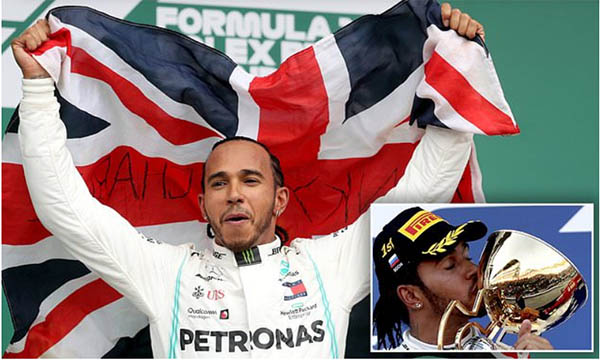 Đề cử Nhà thể thao xuất sắc nhất năm của BBC: Lewis Hamilton siêu cấp tài hoa!