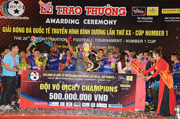 Kết quả bóng đá BTV Cup 2019: Becamex Bình Dương và kỳ quan thứ 7