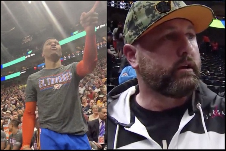 Russell Westbrook bị Fan Utah Jazz kiện 100 triệu đô chỉ vì không được ... tới sân nữa