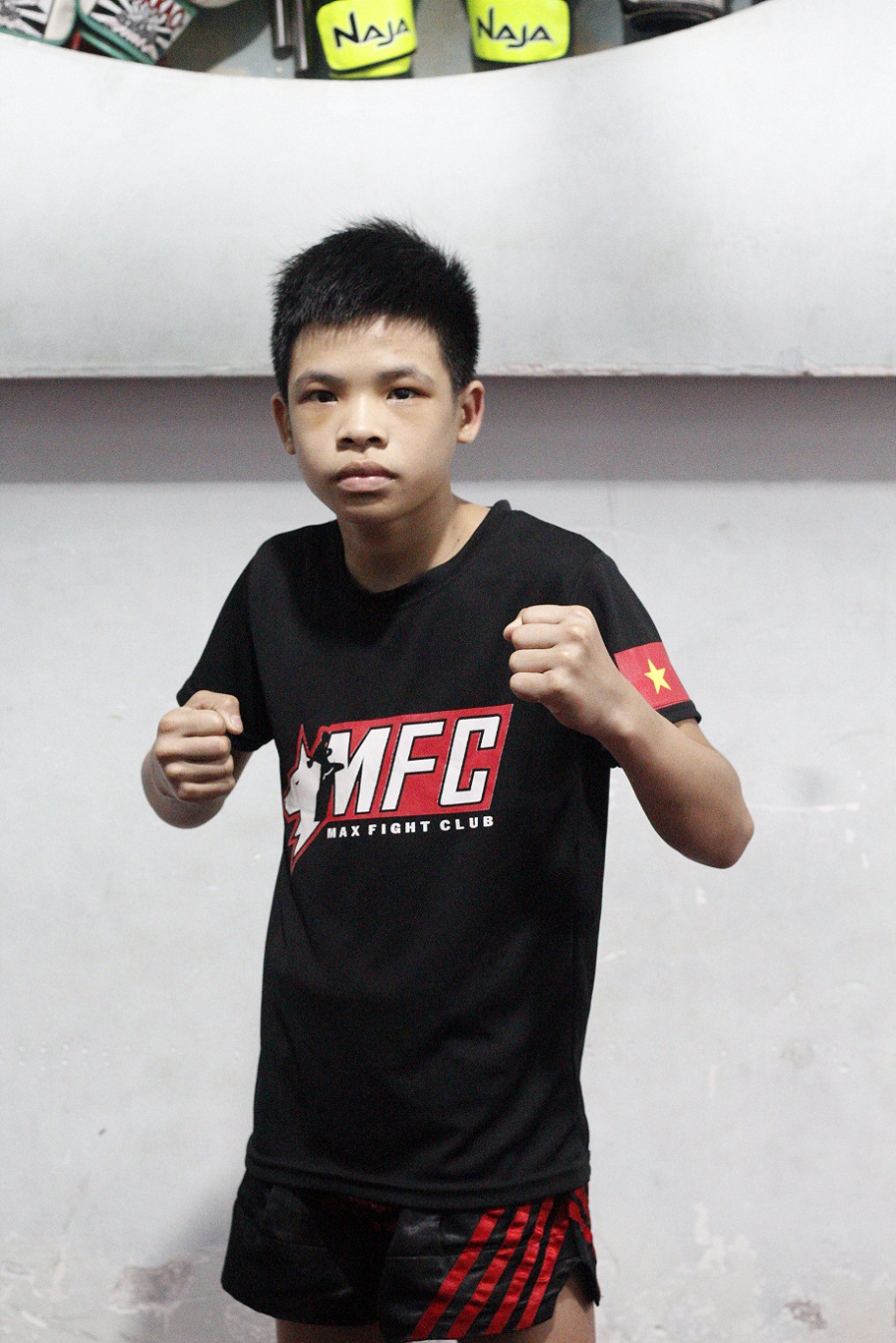 Võ sĩ nhí từ câu lạc bộ Max Fight bước đến Bài Danh Chiến