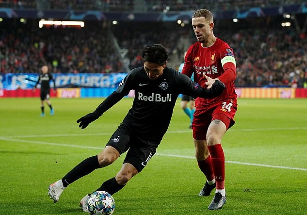 Minamino được Klopp xếp chơi ở đâu trong đội hình Liverpool?