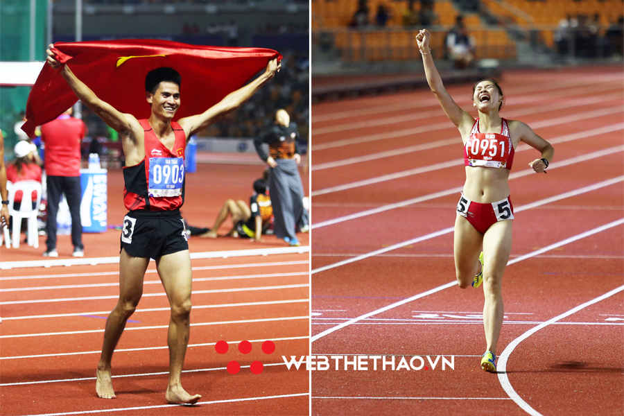 Hai “sao vàng” SEA Games 30 khuấy động giải việt dã ở Hải Dương
