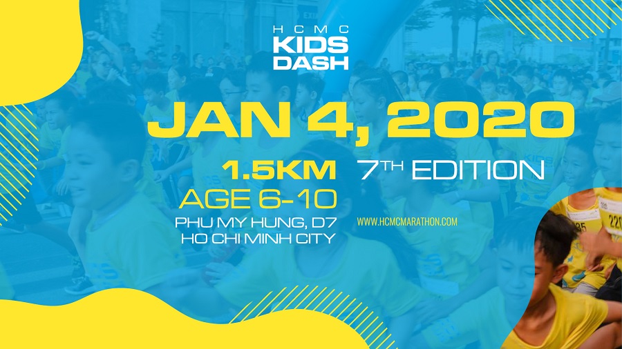 Kids’ Dash giúp Ho Chi Minh City Marathon 2020 thêm đặc biệt