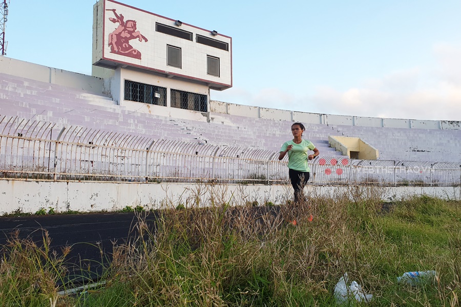 Hồng Lệ trở lại Quy Nhơn “luyện giò” sau HCĐ marathon SEA Games 30 ấn tượng